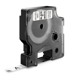 DYMO Färgband S0720680 40913 9mm Svart på Vit