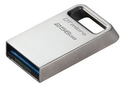 Kingston DataTraveler micro USB-minne, 256 GB, sølv