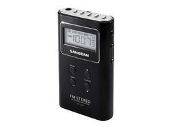Sangean DT120 Lommeradio inkl. hodetelefoner, svart