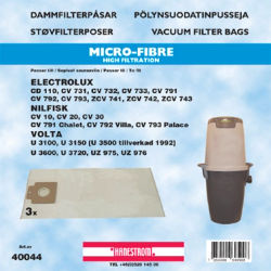 hanestroem Støvsugerposer Hanestrom Electrolux cd-pose