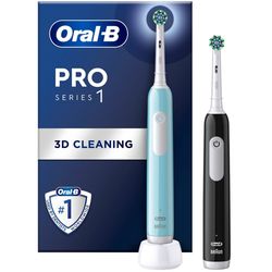 Oral B Elektrisk tannbørste Pro1 Duo Svart / Turkis