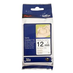 Brother Tape TZE-R231 12mm Svart på Vit