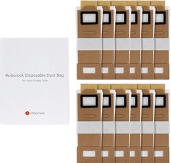 Roborock S7 MaxV Plus støvsugerposer for automatisk tømmestasjon, 12 stk.