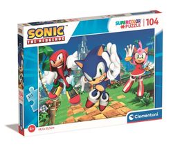 Clementoni 104 brikker Puslespill Kids Sonic