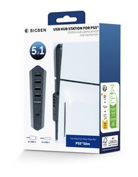 Nacon USB-hub svart PS5 Slim
