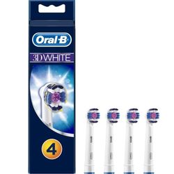 Oral B 3D White Tannbørstehode 4 stk