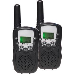 Denver Walkie Talkie med to håndsett og åtte kanaler WTA-449 Black