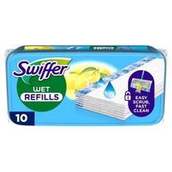 Swiffer Rengöringsdukar för golv, 10st fuktiga med citrusdoft