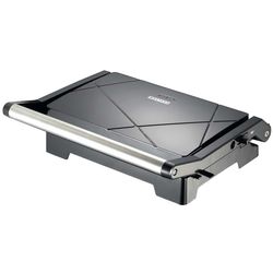 MELISSA Panini-grill og kontaktgrill med non-stick-belegg og overopphetingsbeskyttelse 1000W Svart