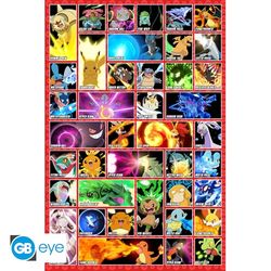 Abysse Plakat "Pokémon Moves" - 91,5x61 cm