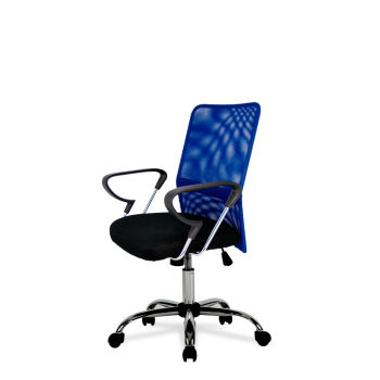 Furniture Style S.L. - Silla de Escritorio con asiento textil Modelo Helena