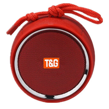 T&G Altavoz Bluetooth Potente 5.0 Altavoz Inalámbrico Portátil Impermeable, Sonido Estéreo,Llamada Manos Libres para Fiesta Viajes Exterior，Speaker con Bluetooth para Fiestas, Rosa