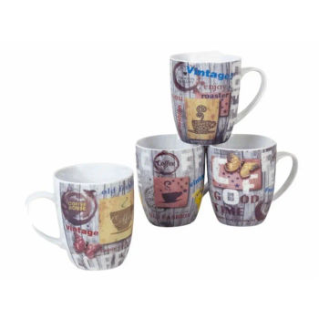 Bolsos Hf - Taza Porcelana Vintage - Café 325 Ml - Estilo Vintage