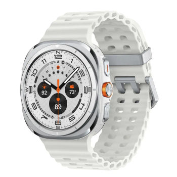 Samsung Galaxy Watch Ultra (2025) (LTE, 47 mm), Smartwatch LTE con IA, Titanio, Botón Personalizable, Control de Salud, Resistencia al agua de 10 ATM IP68, Batería de larga duración-Power saving mode