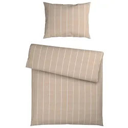 Bettwäsche Tyline Beige ca. 140x200cm