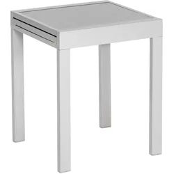 Balkontisch ausziehbar Ambia Garden Metall/Glas 65 cm