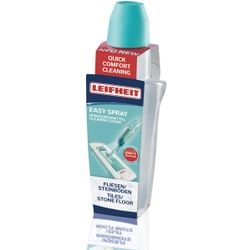 LEIFHEIT Easy Spray Fliesen / Steinböden Reinigungsmittel , Bodenreiniger reinigt schlierenfrei Fliesen und Steinböden, 625 ml - Flasche
