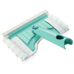 LEIFHEIT Flexi Pad Fliesen- und Wannenwischer, Fliesenwischerpad mit Klettverschluss, Wischbreite: 20 cm