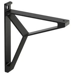 Wandhalter in Schwarz