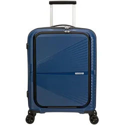 American Tourister Airconic Handgepäck Trolley 55cm mit Fronttasche + GRATIS HOTELGUTSCHEIN Midnight Navy