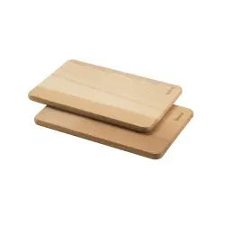Metaltex Vesperbrett Buche, 100% FSC, Praktisches Schneidebrett für den Einsatz in der Küche, 1 Packung = 2 Stück