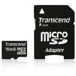 Transcend Micro SD-Card Class 10 16 GB
