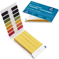 Bmut pH-Wert 1-14 Lackmuspapier Teststreifen 80 St