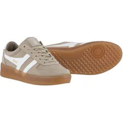 Gola Sneaker Grandslam Wildleder 2024 hellgrau/weiss Damen