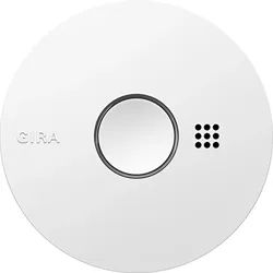 Gira Rauchwarnmelder Basic Q Label reinweiß 114502