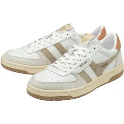 Gola Sneaker Hawk 2025 weiss/hellbraun/terracottarot Damen
