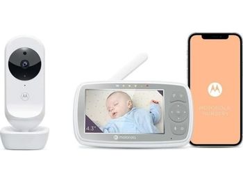 Babymonitor Motorola Elektronisk Babymonitor Motorola VM44 4,3" HD WIFI
