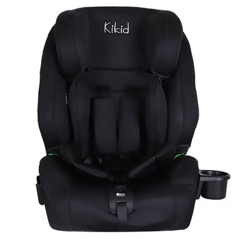 Kikid Premium Bilstol 76-150cm i-Size ISOFIX R129, svart