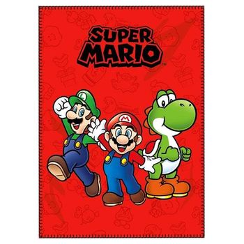 Super Mario Bros polar teppe fleece teppe