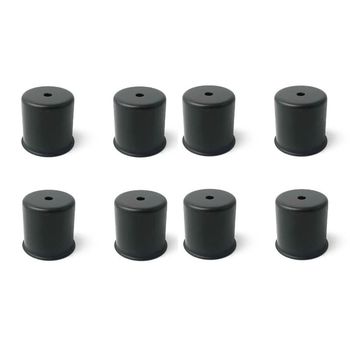 INF 8-pakning med lysestaker for DIY lysestaker Sort