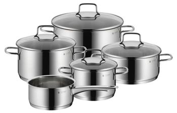 WMF Astoria 0780556040, Kokesett, Rustfritt stål, Rustfritt stål, Rustfritt stål, Rustfritt stål, Rustfritt stål