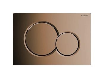 Geberit Sigma 01 betjeningsplade i kobber