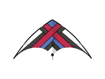 Günther Flugspiele Sport-drage med snor XERO LOOP Spændvidde 1600 mm Vind Strength Fitness 4 - 6 bft