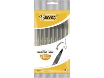 Bic Pen rundpinne svart veske 8 928498