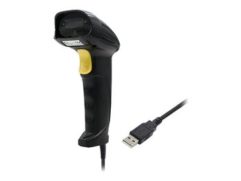 Qoltec - Strekkodeskanner - håndholdt - 200 skann/sek - dekodet - USB