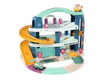 Smoby 7600140203, Bil og garasje, 1,5 år, Flerfarget