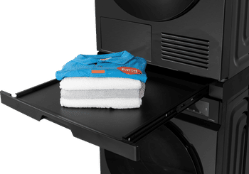 Premium BlueBuilt Universeel Tussenstuk voor Wasmachine en Droger Zwart