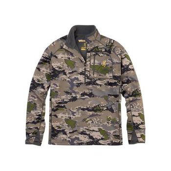 Browning Monroe 1/4 Zip Shirt - Mens Ovix Small 3010973401