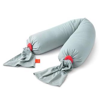 bbhugme Pregnancy Pillow - Eucalyptus / Coral