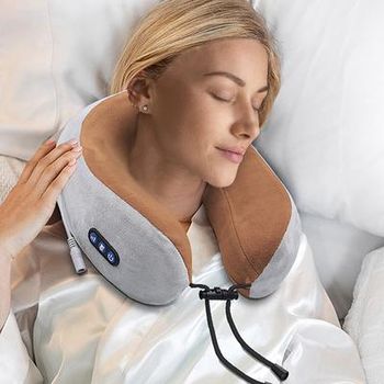 Thera Neck Pillow Massager by Doctor Pillow by Doctor Pillow™ in Brown