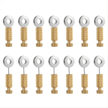 14Pcs Leather Positioning Needles, Leather Suture Positioning Needle Leather Locking Pins Leathercraft Located Needles