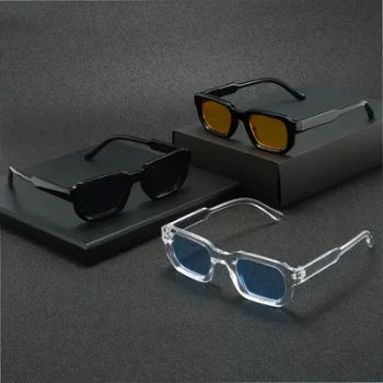 3-piece Set of Square Frame Neutral Glasses Stylish and Versatile Suitable for Daily Wear or Photography The Perfect Gift Choice