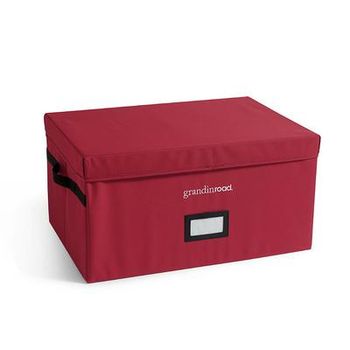 Multi-Use Storage Box - Red - Grandin Road