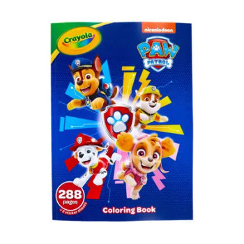 Crayola 288pg PAW Patrol Coloring Book with Sticker Sheets