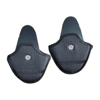 Cache-oreilles pratiques pour casque de moto, 2 pièces, chauffe-oreilles détachables, housse de Protection des oreilles, couvertures latérales pour casque