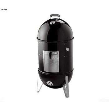 Weber Smokey Mountain Cooker Smoker - Black